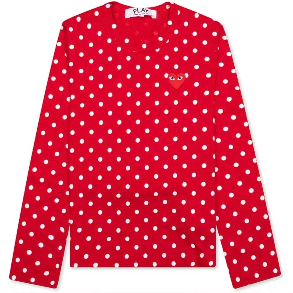 Comme des Garcons PLAY Women's Polka Dot Top